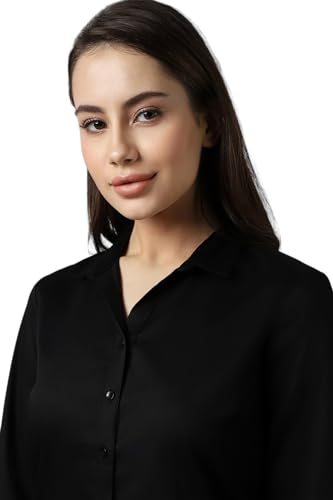 Image of Allen Solly Women's Cotton Classic Fit Solid Fashion Vest