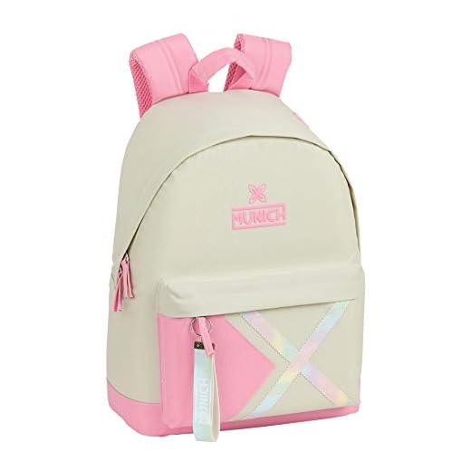 Safta 612099819 Mochila Juvenil para Portátil 14.1" de Munich Rainbow, 310x160x410mm