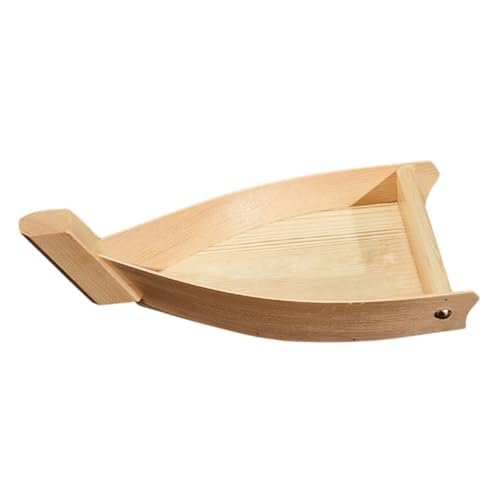 SOLUSTRE Stunning Centerpiece for Dining Boat Sushi Tray Reusable Serving Tray Appetizers Desserts