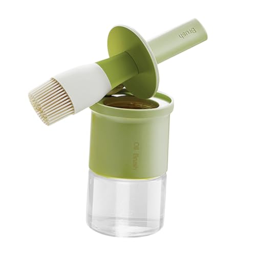 Abaodam Silicone Oil Brush Bottle Bbq Basting Brush for Portable Cooking Grilling Baking