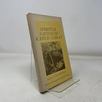 Hardcover Spiritual Sayings of Kahlil Gibran Book