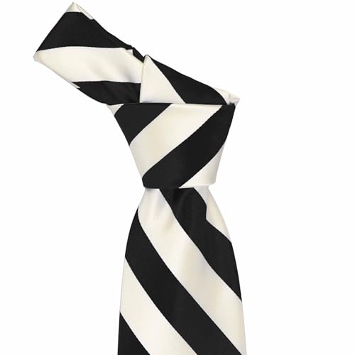 Image of tiemart Men's Striped Tie Standard Length