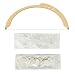 HOTWE Eyebrow Mapper with Strings, String/symetric brow drawing marking ruler, Microblading Line Marker Ruler Eyebrow Tattoo Measuring Tool With 10pcs Thread Lines for Eyebrow Mapper (Golden)