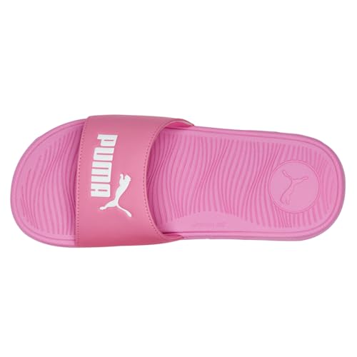 PUMA Womens Cool Cat 2.0 Sport Logo Slide Casual Sandals Casual Low Heel 1-2" - Pink4