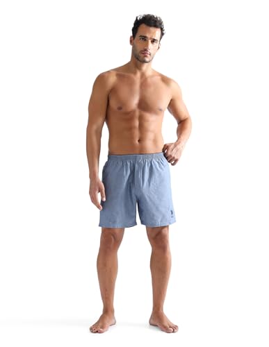 Image of U.S. Polo ASSN. Mens EX003 Cotton Essential Easy Lounge Boxer Shorts -Pack of 1