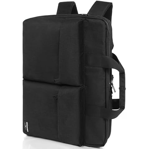 KINGSLONG 17.3 Inch Convertible Laptop Backpack Cover