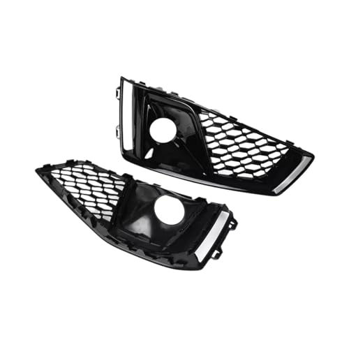 Calandre en nid d'abeille pour antibrouillard Audi A4 B9 S-Line 2019-2020