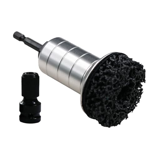 Kit de Limpieza para Llantas - Limpiador De Frenos Resistente - Herramienta Portátil para Reacondicionar Equipos Mecánicos De Aleación De Aluminio