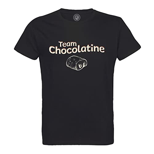 Chocolatine t-shirt homme humour Toulouse cadeau original coton bio