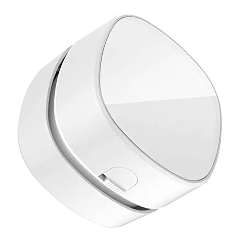 Haofy Aspiradora de Escritorio, Mini Barredora de Polvo de Mesa, Aspiradora de Migas, Barredora de Escritorio Portátil Inalámbrica de Mano para Limpiar Pelos, Migas, Teclado de