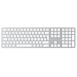 OMOTON Wireless Bluetooth Keyboard for Mac (MacBook Air/Pro/iMac/iMac Pro), Rechargeable Keyboard to Multi Devices, Silent Slim, with 3 Bluetooth channels for MacOS, QWERTY UK