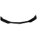Front Bumper Lip Compatible With 2016-2018 Chevy Camaro | ZL1 Style Gloss Black PP Front Lip Finisher Under Chin Spoiler Add On by IKON MOTORSPORTS | 2017