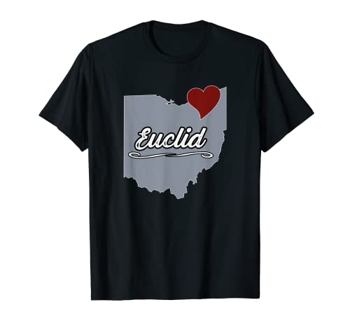 Euclid - Ohio | OH USA CITTÀ, Souvenir City State - Maglietta