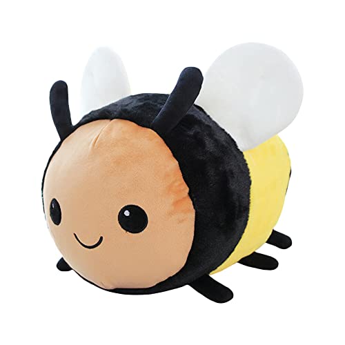 Stofftier Biene Plüschtier, Biene Kuscheltier, Plüschtier Biene Stofftier Puppe, Plüsch Biene Spielzeug Gefüllte Tiere Spielzeug Kinder Mädchen Jungen Geschenke für Geburtstag,Weihnachten,20CM