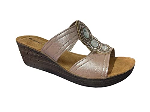 Inblu SANDALO DONNA CON BRILLANTINI DECORATIVI