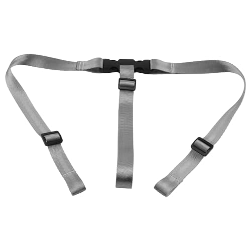 3 Puntos Arnés para Silla Alta, Cinturón Seguridad Tipo de 3 Puntos Bebé Arnés Correa Universal Ajustable para Niños y Niños Compatibles con IKEA ANTILOP Trona Seguridad Cochecito Bebe