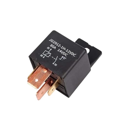 Relé de potencia 12V 80A JD2912-1H con capacidad de conmutación de alta corriente 2