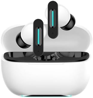 Heartz ANC ENC Kablosuz Bluetooth Kulaklık 5.4 Version Son Hız Bağlantı, Uzun Şarj Kapasitesi, Ses Asistanı, Beyaz 10 Metre çekiş mesafesi Pürüzsüz Ses kalitesi gürültü engelleme ve A Plus mikrofon - Görsel 1