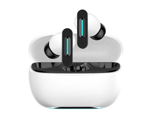 Heartz ANC ENC Kablosuz Bluetooth Kulaklık 5.4 Version Son Hız Bağlantı, Uzun Şarj Kapasitesi, Ses Asistanı, Beyaz 10 Metre çekiş mesafesi Pürüzsüz Ses kalitesi gürültü engelleme ve A Plus mikrofon