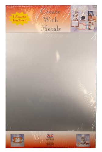 Feuille de fer blanc K & S 6515 métal à souder et découper 22,9x30,5 cm