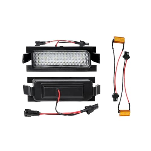 Luces traseras de matrícula de coche para solucionar fallos en Hyundai I30