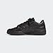 adidas Men's Forum Low Sneaker, Black/Black/Black, 11.5