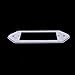 P90 Dog-ear to Mini Humbucker Pickup Adapter Ring, 4Ply White Pearloid