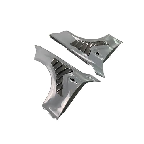 TECER Carbon Fiber/FRP Fender Retrofit The Carbon Fiber Replacement Leaf Plate Compatible with BMW M2 Series M2C F87 2014-2021(Semi-Carbon Fiber)