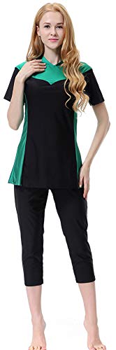 Maillot de bain islamique à manches courtes pour des vacances sereines