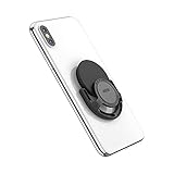 PopSockets: Collapsible Grip & Stand for Phones and Tablets - Black & Mount