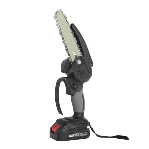 Cordless 6-Inch Chainsaw with Dual Batteries