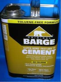 Barge Original Super Bond Fast-Dry TF Cement by Quabaug Corp -1 Gallon- Shoe Glue Toluene Free