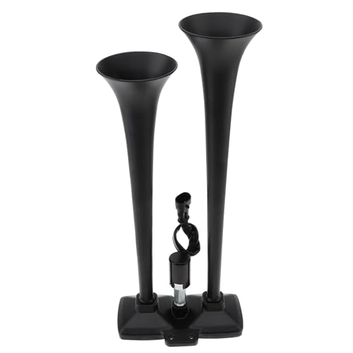 DriSentri Train Horn for Truck, 24V 300DB Electric Dual Trumpet Air Horn Super Loud for Car Boat Pickup Truck