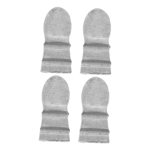 SEWACC 4pezzi Cunei Metallici Per Cuneo Robusto Per Fissaggio Sicurezza Attrezzo Per Riparare Cuneo Per Manutenzione Strumenti