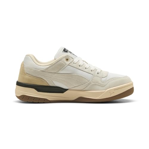 Image of PUMA Men's Rebound Retro Shoes, Canvas-Vapor Gray-Gum AH25, 13