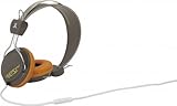 WeSC 0006993860 Bongo - Auriculares supraurales (incluye adaptador para teléfonos Sony Ericsson y Nokia), color marrón