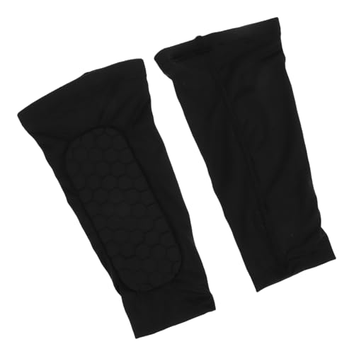 WOONEKY Soccer Shin Guard Sleeves for Men 2 Pair Breathable Calf Socks Basketball Leggings Football Socks Comfortable Leg Sleeves for Sports