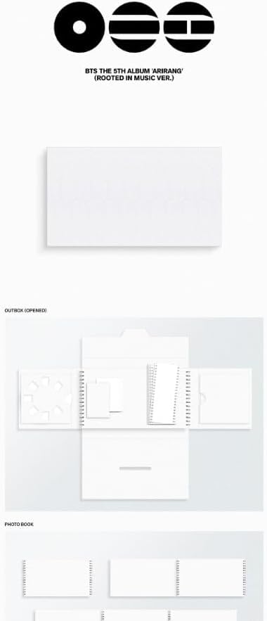 Amazon.com: B.T.S ARIRANG 5th Album [2 Version Set] Rooted in