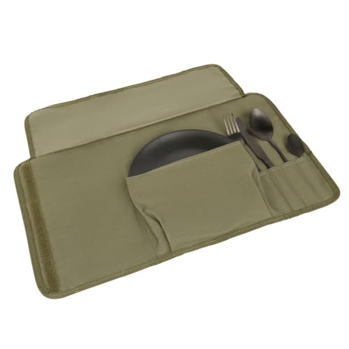 Dining Set One Man Cutlery Plate Carry Bag Carp Camping Fishing - Carper Tackle