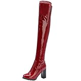 overknees stiefel damen mit blockabsatz