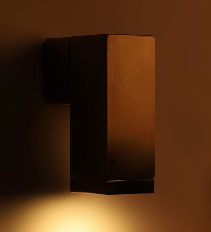 Image of ELIANTE Silver Metal Wall Light AV003-1-SQ-SSV | 3 Years Warranty | Free - LED LAMP