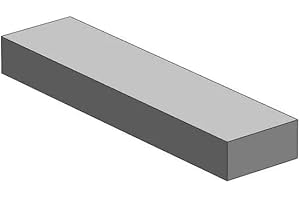 1.25 inch Over. W Flat Aluminum Stock Bar