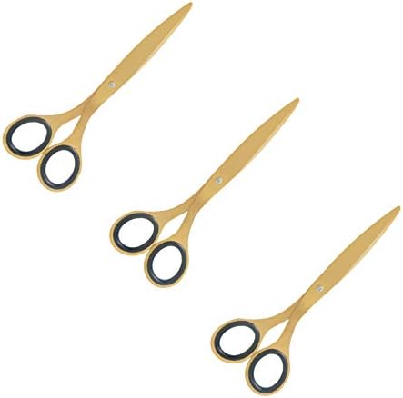 مقص شفرات قطع دقيق 8 بوصات لخياطة المكتب والمنزل المنزلي مجموعة فنية وحرفية هدايا مقصات صلبة صلبة مطلية باللون الذهبي نمط أوروبا الشمالية تصميم متناسق 3 قطع بالجملة Amazon Ae الفنون والحرف