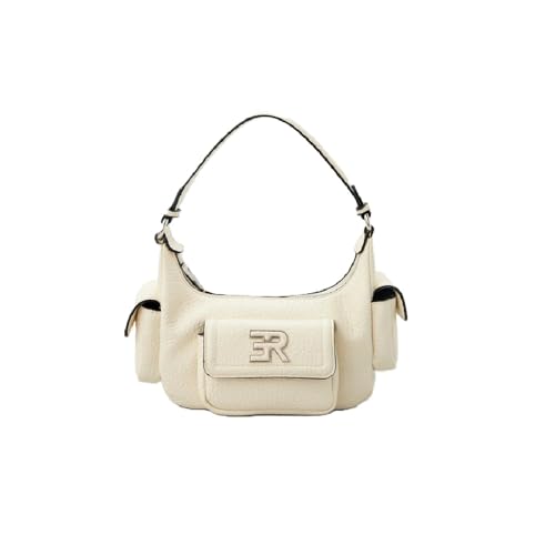 Sac hobo Ermanno Firenze Anna ivoire petit format sac porté épaule