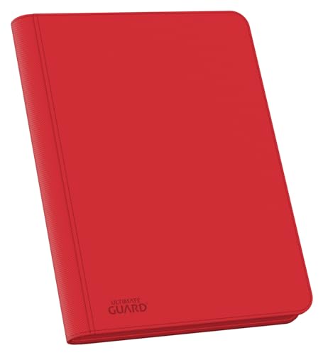 Image of Ultimate Guard Zipfolio 320 - 16 Pocket Xenoskin Red