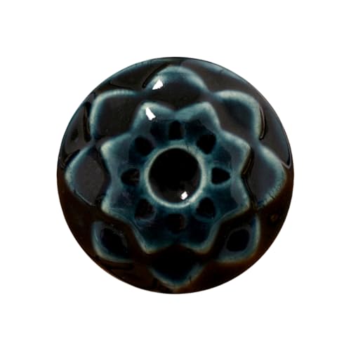 AMACO Celadon C-27 Storm Navy Blue High Fire Transparent Gloss Glaze Pint, 16 oz. (473 mL), 100% Mixable Mid-High Fire Cone 5-6 (C) Liquid Ceramic Pottery Glaze for Bisque