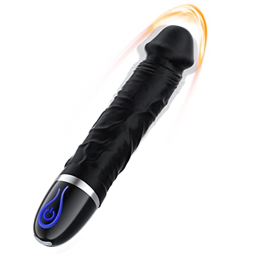 Portable Vibrating Massager -Clitioral Sucker Relaxes Muscles Viboators Toy 9 Modes Couples - for Body and Back Foot Silent Personal for Sports Massage Adult Tools Relaxation P1071 (Black)