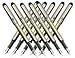 Pilot V Pen (Varsity) Disposable Fountain Pens, Black Ink, Small Point Value Set of 10
