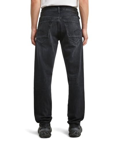 G-STAR Herren Morry FWD Regular Tapered Jeans, Schwarz (Worn in Dark Moon D26141-D291-H785), 26W / 30L – Ansicht 2