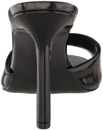 NINE WEST Women's KOOL3 Heeled Sandal, Black, 6 | Image 2